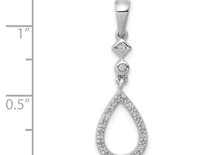 14k White Gold Pendants Style PM4798 - Classique Jewelry Inc.