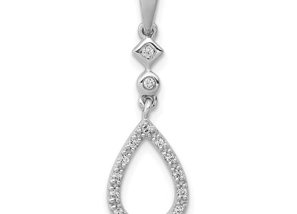 14k White Gold Pendants Style PM4798 - Classique Jewelry Inc.
