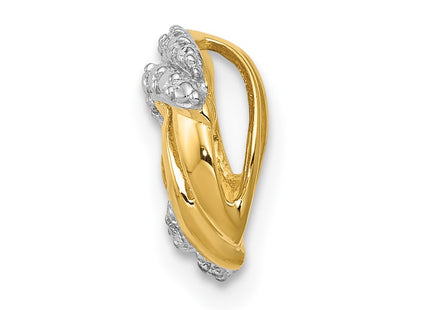 14k Yellow & Rhodium Chains Style PM4801 - Classique Jewelry Inc.