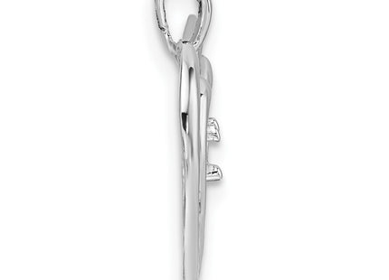 14k White Gold Pendants Style PM4842 - Classique Jewelry Inc.