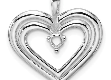 14k White Gold Pendants Style PM4842 - Classique Jewelry Inc.