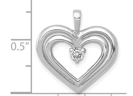 14k White Gold Pendants Style PM4842 - Classique Jewelry Inc.