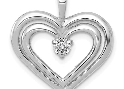 14k White Gold Pendants Style PM4842 - Classique Jewelry Inc.