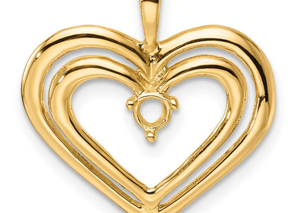 14k Yellow Gold Pendants Style PM4842 - Classique Jewelry Inc.