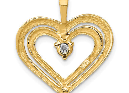 14k Yellow Gold Pendants Style PM4842 - Classique Jewelry Inc.
