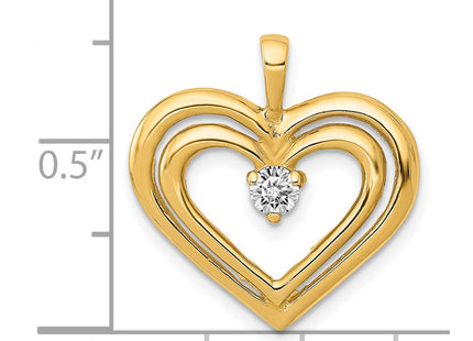 14k Yellow Gold Pendants Style PM4842 - Classique Jewelry Inc.
