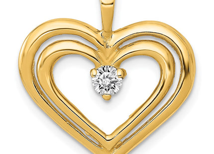 14k Yellow Gold Pendants Style PM4842 - Classique Jewelry Inc.