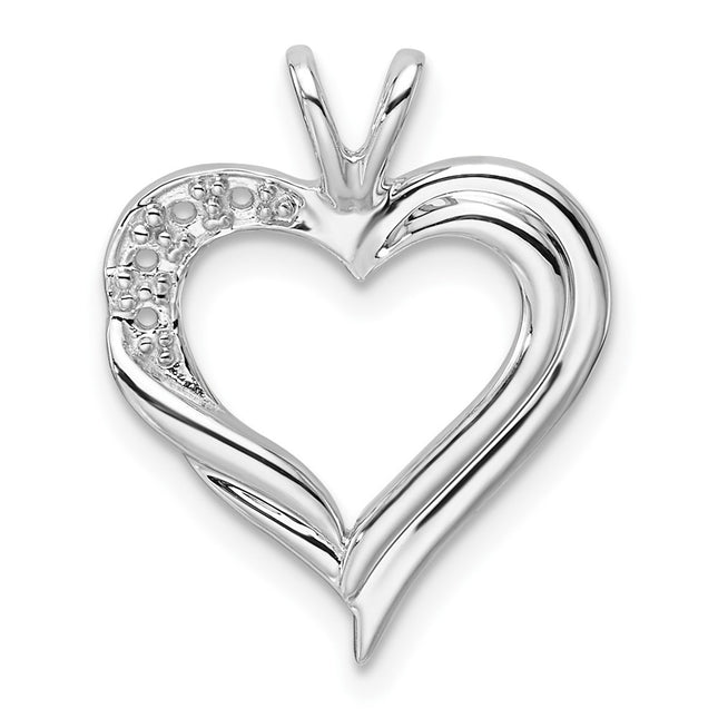 14k White Gold Pendants Style PM4844 - Classique Jewelry Inc.