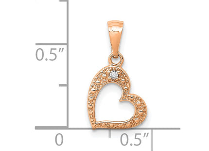 14k Rose Gold Pendants Style PM4859 - Classique Jewelry Inc.