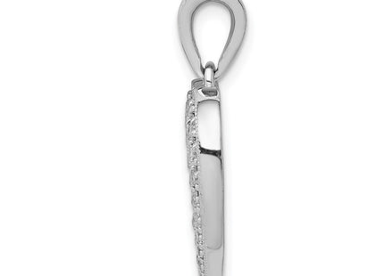 14k White Gold Pendants Style PM4861 - Classique Jewelry Inc.