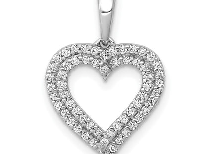 14k White Gold Pendants Style PM4864 - Classique Jewelry Inc.