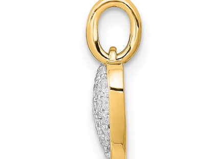 14k Yellow Gold Pendants Style PM4872 - Classique Jewelry Inc.