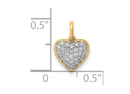 14k Yellow Gold Pendants Style PM4872 - Classique Jewelry Inc.