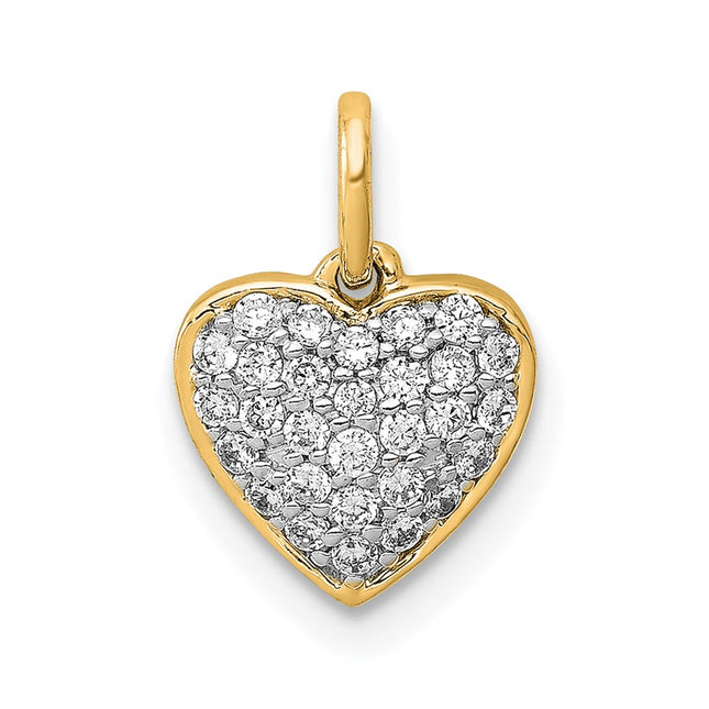 14k Yellow Gold Pendants Style PM4872 - Classique Jewelry Inc.