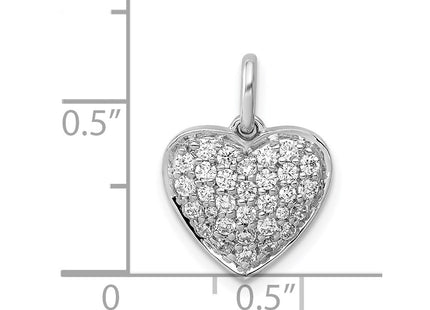14k White Gold Pendants Style PM4876 - Classique Jewelry Inc.