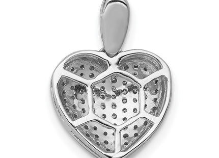 14k White Gold Pendants Style PM4879 - Classique Jewelry Inc.
