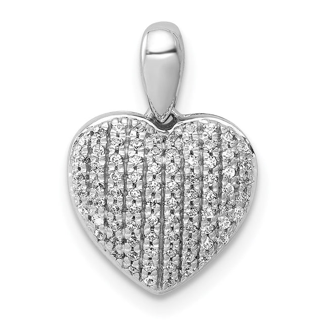 14k White Gold Pendants Style PM4879 - Classique Jewelry Inc.