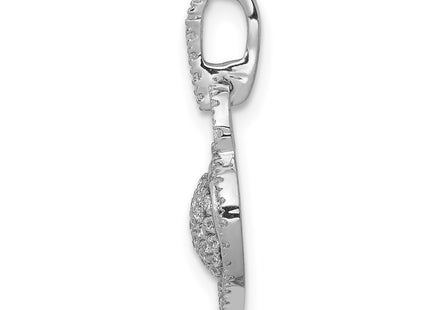 14k White Gold Pendants Style PM4882 - Classique Jewelry Inc.