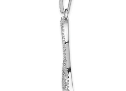 14k White Gold Pendants Style PM4889 - Classique Jewelry Inc.