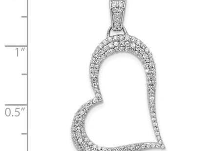 14k White Gold Pendants Style PM4889 - Classique Jewelry Inc.