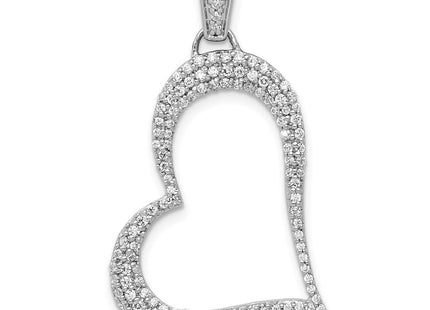14k White Gold Pendants Style PM4889 - Classique Jewelry Inc.