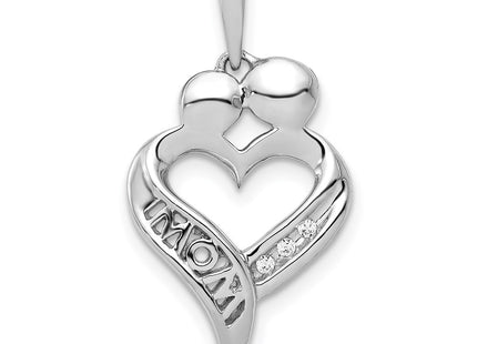 14k White Gold Pendants Style PM4895 - Classique Jewelry Inc.