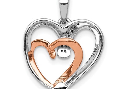 14k Two-tone Pendants Style PM4901 - Classique Jewelry Inc.