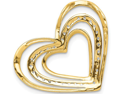 14k Yellow & Rhodium Chains Style PM4909 - Classique Jewelry Inc.