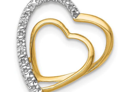 14k Yellow & Rhodium Chains Style PM4911 - Classique Jewelry Inc.