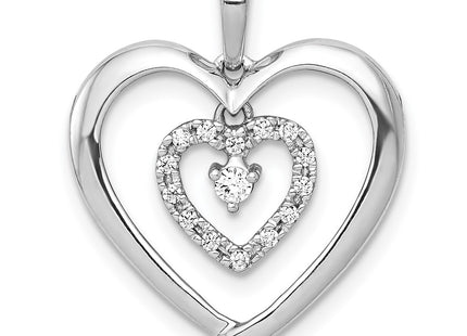 14k White Gold Pendants Style PM4918 - Classique Jewelry Inc.