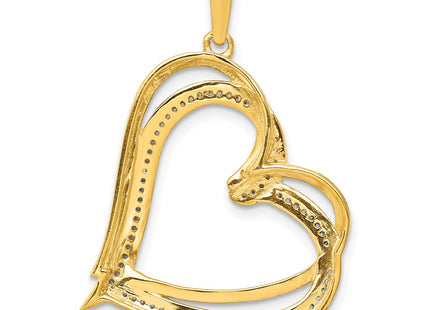 14k Yellow Gold Pendants Style PM4920 - Classique Jewelry Inc.
