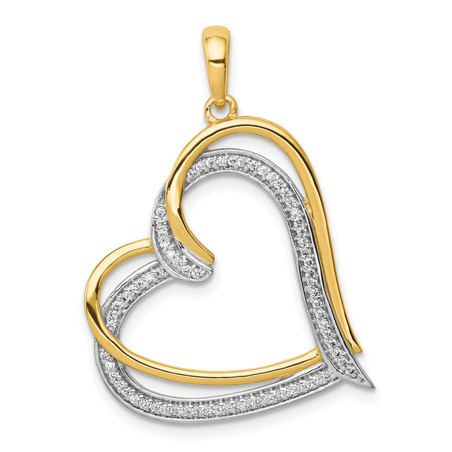 14k Yellow Gold Pendants Style PM4920 - Classique Jewelry Inc.