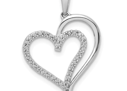 14k White Gold Pendants Style PM4921 - Classique Jewelry Inc.