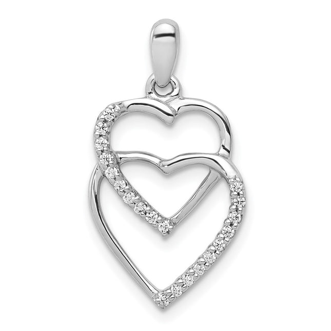 14k White Gold Pendants Style PM4926 - Classique Jewelry Inc.