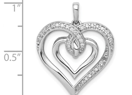 14k White Gold Pendants Style PM4927 - Classique Jewelry Inc.