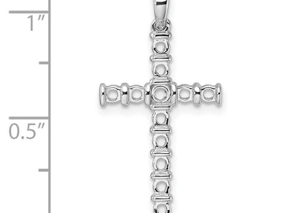 14k White Gold Pendants Style PM4954 - Classique Jewelry Inc.