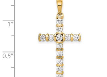 14k Yellow Gold Pendants Style PM4954 - Classique Jewelry Inc.