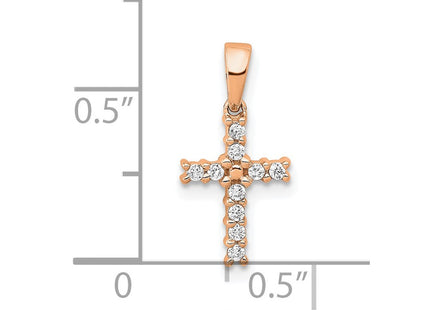 14k Rose Gold Pendants Style PM4956 - Classique Jewelry Inc.