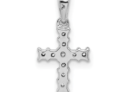 14k White Gold Pendants Style PM4957 - Classique Jewelry Inc.