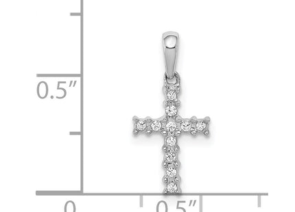14k White Gold Pendants Style PM4957 - Classique Jewelry Inc.