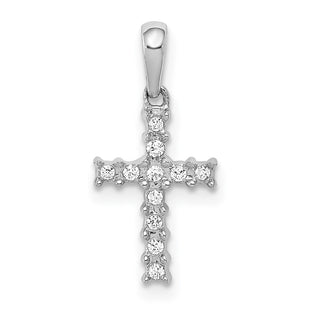 14k White Gold Pendants Style PM4957 - Classique Jewelry Inc.