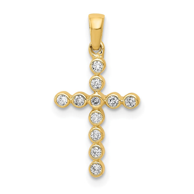 14k Yellow Gold Pendants Style PM4966 - Classique Jewelry Inc.