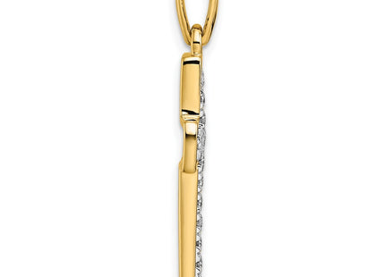 14k Yellow Gold Pendants Style PM4981 - Classique Jewelry Inc.