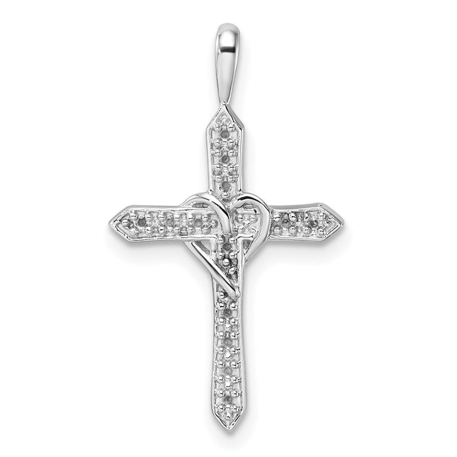 14k White Gold Pendants Style PM4987 - Classique Jewelry Inc.