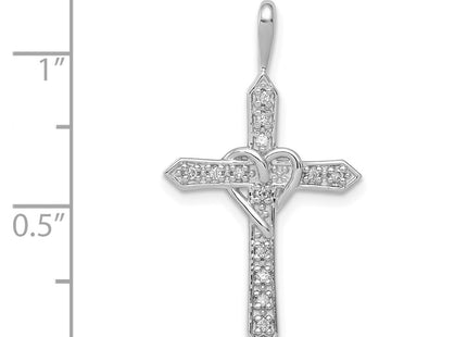 14k White Gold Pendants Style PM4987 - Classique Jewelry Inc.