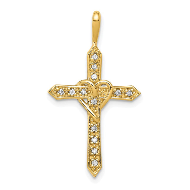 14k Yellow Gold Pendants Style PM4987 - Classique Jewelry Inc.