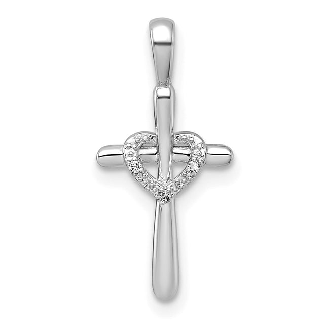 14k White Gold Pendants Style PM4992 - Classique Jewelry Inc.