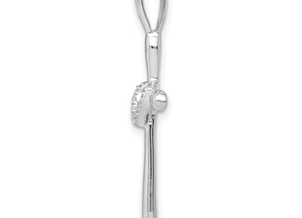 14k White Gold Pendants Style PM4992 - Classique Jewelry Inc.