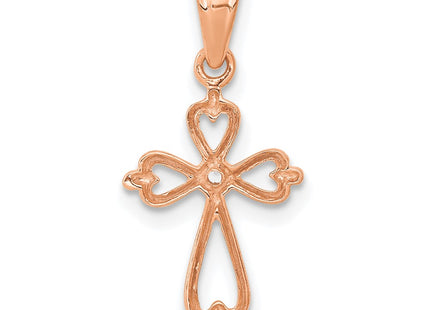 14k Rose Gold Pendants Style PM4996 - Classique Jewelry Inc.