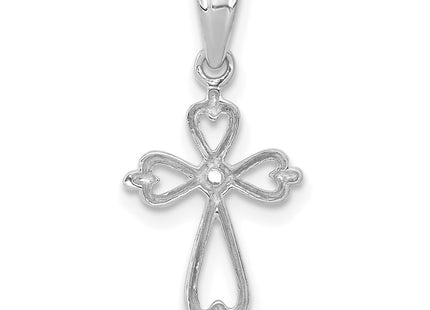 14k White Gold Pendants Style PM4996 - Classique Jewelry Inc.